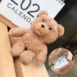 Compatible with Apple, Teddy Bear Earphone Case