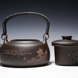 Filter Purple Clay Pot with Beam Pot