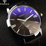 YAZOLE Fashion Quartz Men's Watch, Top Brand Luxury Male Clock, Business Hodinky Relogio Masculino Gear