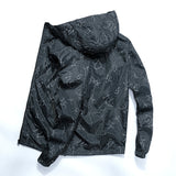 Plus-size, Men's or Students' Hooded Jacket
