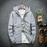 Plus-size, Men's or Students' Hooded Jacket
