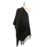 Faux Cashmere Warm Functional Scarf or Shawl