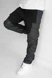 Men's Loose Feet, Large Pocket Stitching Trousers