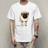 Personality Spoof Pug, Men's T-shirt