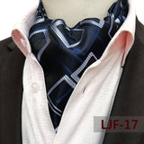 British Style Men’s Jacquard Polyester Scarf