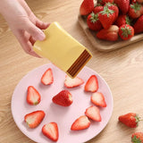Plastic Cup Fruit and Egg Slicer, Strawberry, Banana, Vegetable Cutter