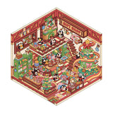 DIY Decompression Handmade Stickers for Christmas Miniature Scenes