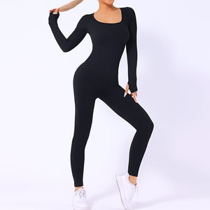 Quick Drying, Seamless Yoga Bodysuit