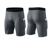 Men's Pro Tight Gym Shorts with Pockets