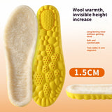 Comfortable Wool Shoe Insoles with Breathable, Sweat-absorbing Design