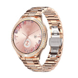 AK53 Bluetooth Calling, Heart Rate, Blood Pressure, Blood Oxygen Monitor, Weather Multi-speciality Women's Smart Watch