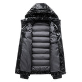 Men's Fashion, Hooded Parka Warm Windbreaker