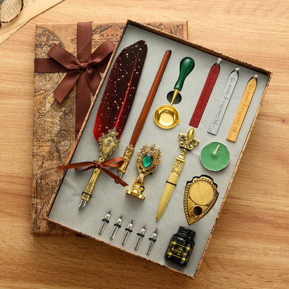Household Fashion Personality European Calligraphy Quill Set