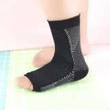 Compression Foot Sleeves helps Relieve Swelling Open Toe, Cycling Running Basketball Sports Socks for Women Men