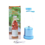 Electric USB Wine Bottle Juicer Cup, 6-leaf Cutter Head for Households