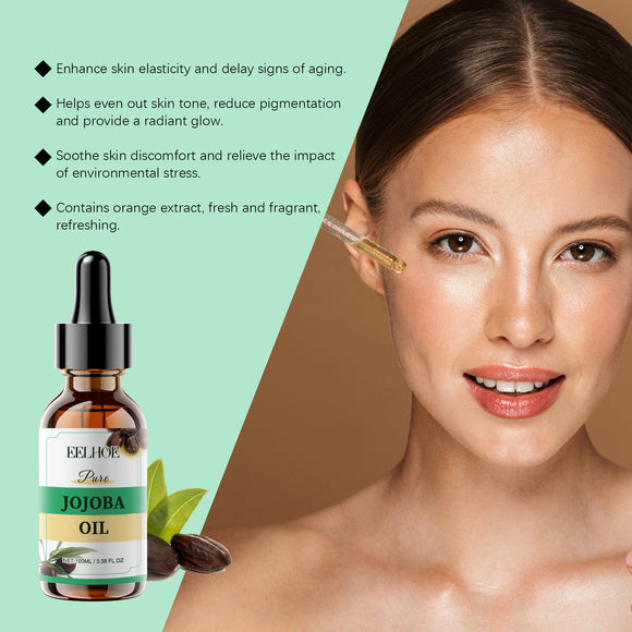 Organic Jojoba Essential Oil – Firming, Moisturizing, Hydrating Facial Care