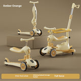 Children's Multifunctional Music Flash Scooter