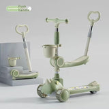 Children's Dinosaur Scooter, Multi-functional Five-in-one Baby Boys and Girls Toys