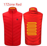 USB Charging – Adjustable Electric Heating, Washable Winter Warm Vest