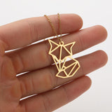 INS Light Luxury Personality, Cute Cartoon Animal Pendant Necklace