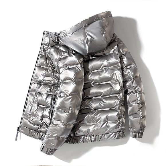 Men's Fashion, Hooded Parka Warm Windbreaker