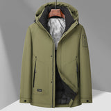 Outdoor Trendy Duck Down Hooded Jacket
