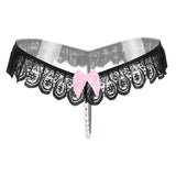 T-back Women's Low Waist Panties, Ultra-thin Japanese Style Thongs