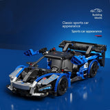 Racing Car Assembling Small Particles Plastic Building Blocks Children's Toys
