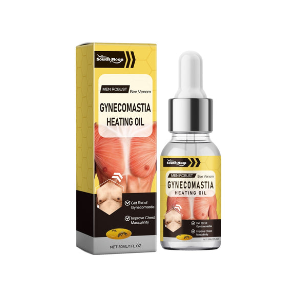 Men's Chest Tightening Oil, Reduces Breast Development