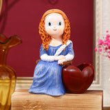 Pen Holder, Resin Art Museum, Home Office Decoration