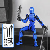 Poseable Multi-joint Shapeshift Robot — 3D Printed Action Model & Collectible Toy
