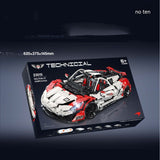 Technology Sports Car Building Blocks Decompression Assembled Toy Car Model
