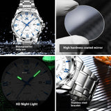 Waterproof Luminous Personality, Men's Quartz Watch