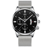 Business Luxury Gifts for Men, Mesh Band Quartz Watch
