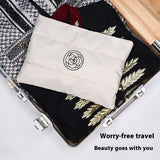 New Camellia Classic Style, Hand-held, Good-looking Portable Cosmetic Bag