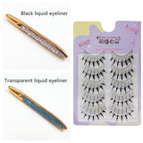 False Eyelashes, Self-adhesive Multicolor Eyeliner