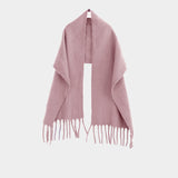 Solid Color Warm Shawl – Polyester Fabric Neck Wrap