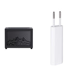 3D Flame Fireplace Aromatherapy Machine, Colorful Essential Oil Diffuser, Home Large Fog Volume Humidifier
