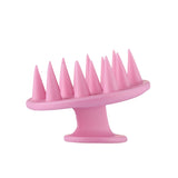 Silicone Massage Brush, Soft on Hair and Scalp
