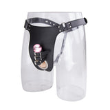 Men's Iron Hoop, Chastity Belt Wear, Leather Underwear