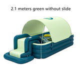Children's Automatic Inflatable Swimming Pool Shade, Baby Swimming Bucket, Folding Paddling Inflatable Ball Pool