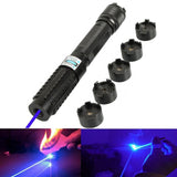 High Power Powerful Laser Torch Flashlight, Burning Match/Burn Light/Candles, 450nm 1000m Focusable Laser Pointers