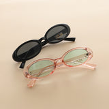 Kids' Retro Concave Sunglasses with UV Protection