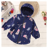 Girls' Lightweight Summer Jacket – Western Style Hoodie, Kids' Fashion Outerwear