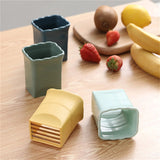 Plastic Cup Fruit and Egg Slicer, Strawberry, Banana, Vegetable Cutter