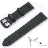 Grained Leather Strap for Quick Release, Hand Made Retro Watch Bands (Watch not Included)