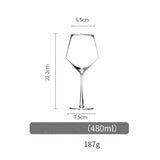 Handcrafted Luxury Crystal Goblet