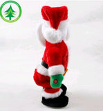 Christmas Electric Holiday Doll – Musical Dancing Santa Figurine Decoration