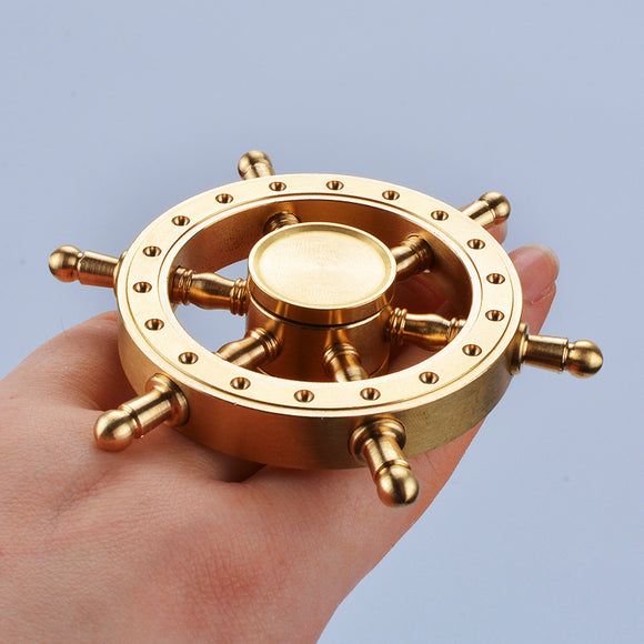 Fingertip Gyro, Pure Copper Rudder