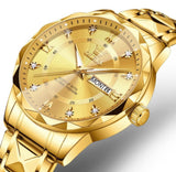 OLEVS Brand Men's Luminous Waterproof Business Quartz Watch